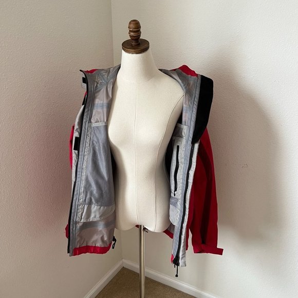 Scott USA Ski Snowboarding Jacket Womens Large Red Thermal Insulation Hooded EUC - Picture 10 of 12